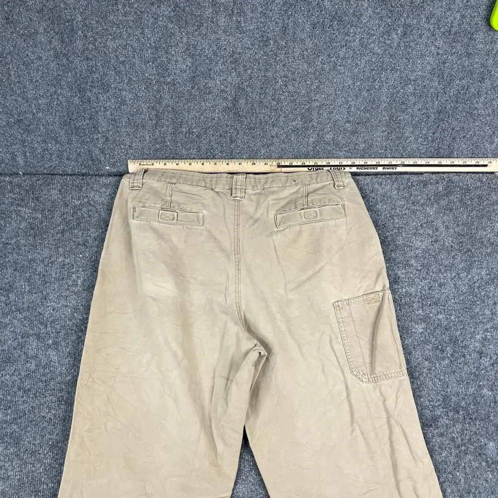Weatherproof Pants Mens Size 36x32 Khaki Chino‎ Casual Straight Cotton